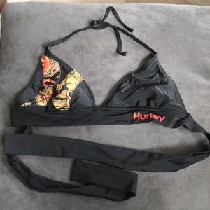 Hurley swimwear top Sz M